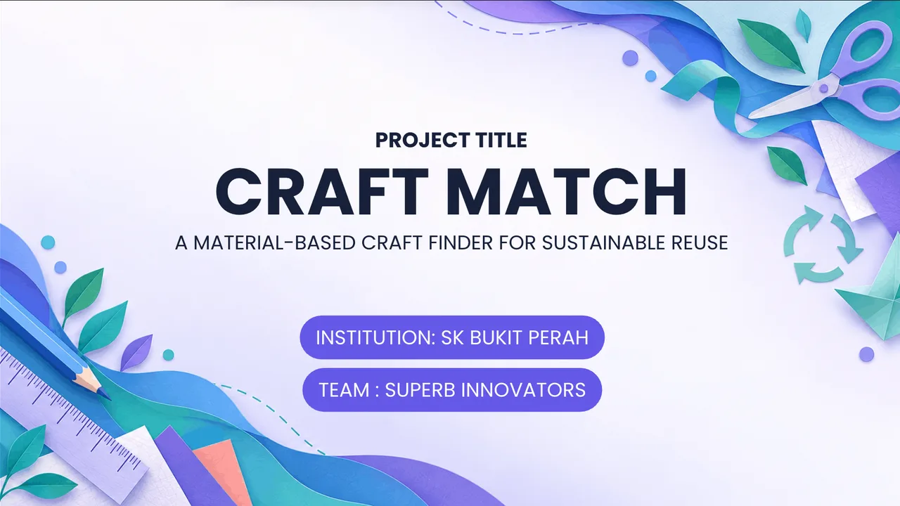 CraftMatch: A Web Platform for Creative and Sustainable Crafting