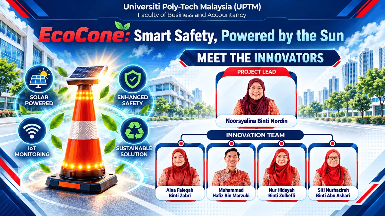 EcoCone: Smart Safety, Powered by the Sun